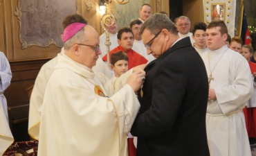 Nasz parafianin odznaczony krzyżem Pro eclesia et pontifice_66