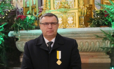 Nasz parafianin odznaczony krzyżem Pro eclesia et pontifice_82